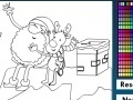 Game Reindeer Online Coloring Game