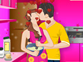 Game Kitchen Kissing