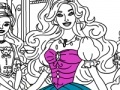 Game Barbie Coloring Game