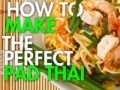 Game Make authentic pad thai recipe