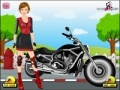 Game Biker Girl Dress Up
