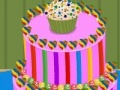 Game Candyland cake decor