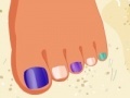 Game Summer pedicure