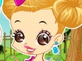 Game Children's day in zoo