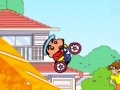 Game Shin Chan Rides Bike