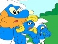 Cluiche Color the smurfs