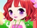 Game Cute girl and parasols
