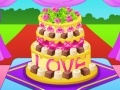 Game Decoration Wedding Cake