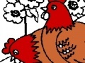 Game Girl and Flower Online Coloring Game