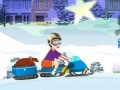 Game Snowmobile Stunt Drive