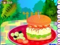 Game Tuna salad sandwich decoration