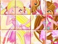 Game Chibi Winx club: rotate puzzle