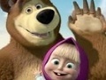 Cluiche Masha and the Bear in the woods