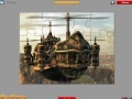 Game Steampunk airship jigsaw