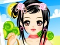 Game Make-up for the pretty girl