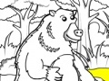 Game Rosy Coloring: Jungle Bear