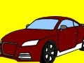 Game Grand pink car coloring