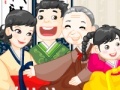 Game Asian Family Dinner Decoration