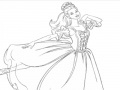 Game Ballerina Coloring 