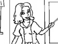 Game At the school Online Coloring Game