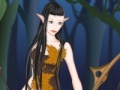 Game Wood elf dress up game