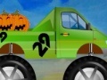 Game Monster truck Halloween race