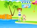 Game decorate beach