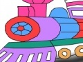 Game Great locomotive coloring