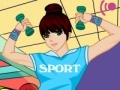 Game Fitness Girl Dress Up