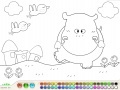 Game Hippo coloring