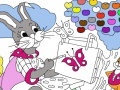 Game Coloring rabbits