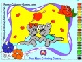 Game Rossy Coloring Games: lovers mouse