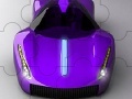Game Purple concept car puzzle