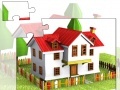 Game Lovely Houses Jigsaw