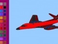 Game Flying Airplane Coloring
