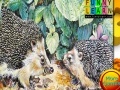Game Hedgehogs at home puzzle