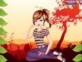 Game Charming girl dress up