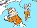 Game Coloring Book:snowball