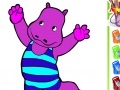 Game Happy Hippo Coloring 