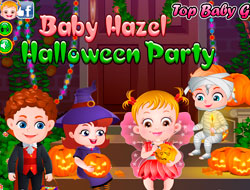 Game Baby Hazel Halloween Party online.