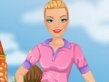 Game Barbie visits Moscow