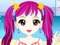 Game Happy beach make up