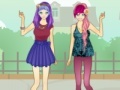 Game Boho Chic Sisters dress up game
