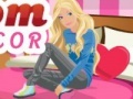 Game Barbie Bed Room Decoration