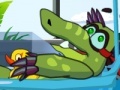 Game Gator Eat Duck