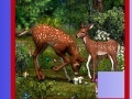 Game Deers in the garden slide puzzle