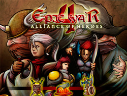 Game Epic war 4: Alliance of Heroes  online.