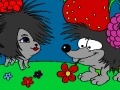 Game Coloring: Alluring Love Hedgehogs