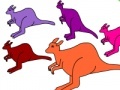 Game Kangaroo coloring
