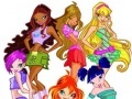 Cluiche Winx Puzzle beauties